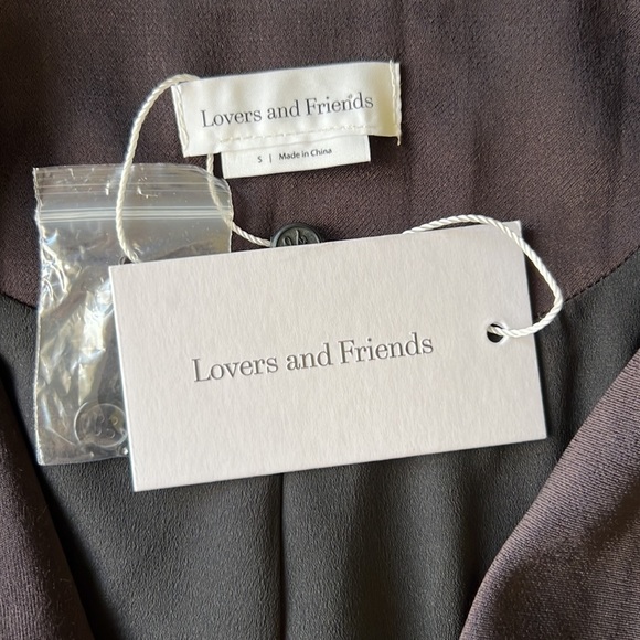 Lovers and Friends Yasmeen Dress Black Size Small NWT - Picture 9 of 11